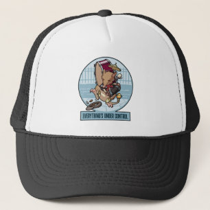 Lustiger Bandicoot Alles unter Kontrolle Cartoon Truckerkappe