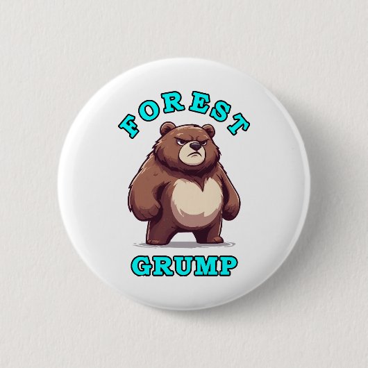 Lustiger Bär Button (Vorderseite)
