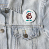 Lustiger Bär Button (Beispiel)