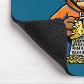 Lustiger Bär Grating Käse Tee Grafik Für Männer Fr Mousepad (Ecke)