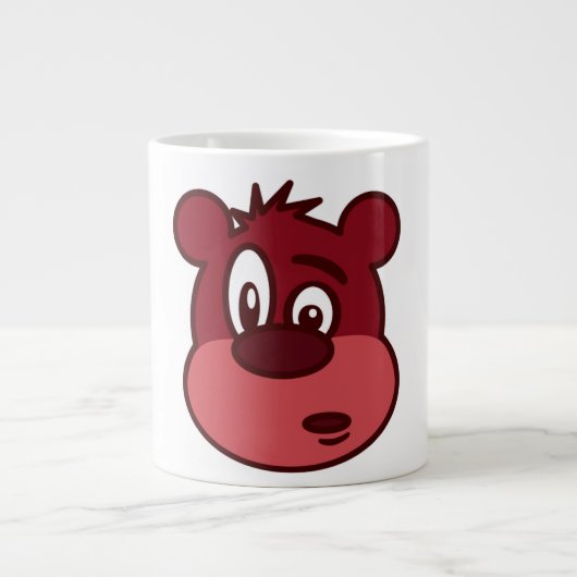 LUSTIGER BÄR Jumbo-Tasse (Vorderseite)