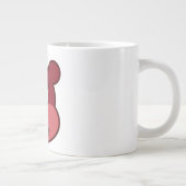 LUSTIGER BÄR Jumbo-Tasse (Rechts)