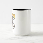 Lustiger Bär Kaffee Trinker Becher Tasse (Zentrum)