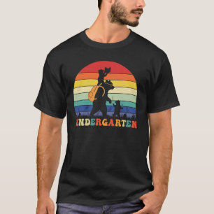 Lustiger Bär Kindergarten Zurück zur Schule Lehrer T-Shirt