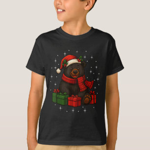 Lustiger Bär Weihnachten Pj Schlafanzug Männer Fra T-Shirt