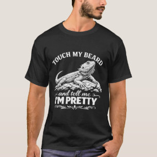 Lustiger Bart berühren, cooler Bartdrache, Echse l T-Shirt