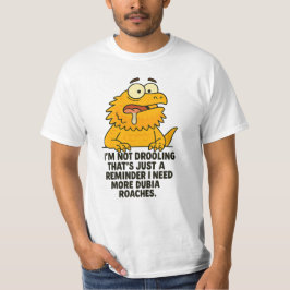 Lustiger Bartdrache T-Shirt