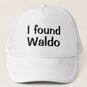 Lustiger Baseball-Waldo-Fandesign Truckerkappe