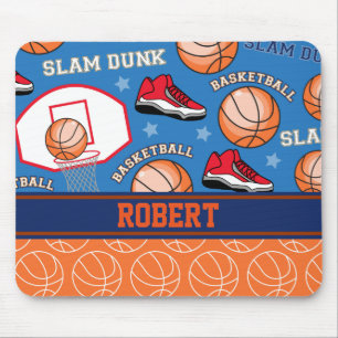 LUSTIGER BASKETBALL Sport-Cartoon ADDIEREN IHREN Mousepad
