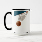 Lustiger Basketball-Tee Tasse (Links)