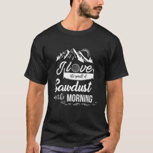 Lustiger Bau-, Woodworker-u. Tischler-T - Shirt