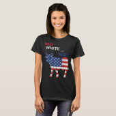 Lustiger Bauer 4. Juli Kuh T-Shirt (Vorne ganz)
