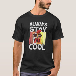 Lustiger Bauernhahn Huhn Henne T-Shirt