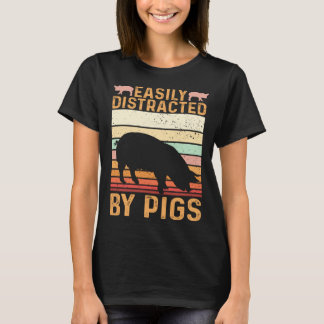 Lustiger Bauernhof Ferkel leicht von Schweinen abg T-Shirt