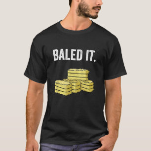 Lustiger Bauernwitz Gebündelt Landwirtschaft Humor T-Shirt