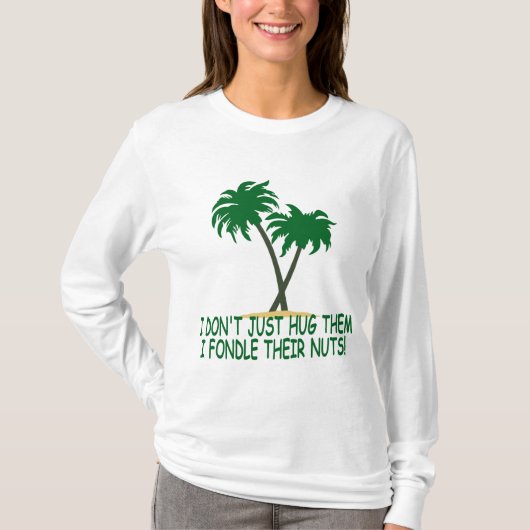 Lustiger Baum hugger Frauen T-Shirt (Vorderseite)