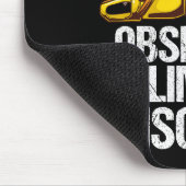 Lustiger Baumkletterer-Geschenk - Zwangsstörung Kl Mousepad (Ecke)