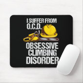 Lustiger Baumkletterer-Geschenk - Zwangsstörung Kl Mousepad (Mit Mouse)