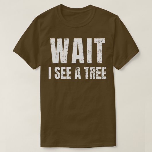 Lustiger Baumpfleger Holzfäller T-Shirt (Design vorne)