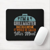 Lustiger Bbq-Raucher Ich Bin Ein Grillmeister Männ Mousepad (Mit Mouse)