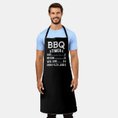 Lustiger BBQ-Timer Schürze (Getragen)