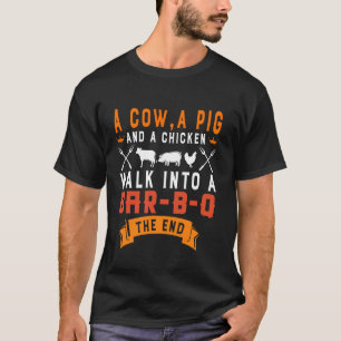 Lustiger BBQ-Witz-Geschenk für Grillmeister u2013  T-Shirt