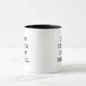 Lustiger Beachvolleyball-Kaffee Tasse (Zentrum)