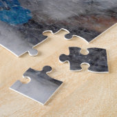 Lustiger Beagle-schmutzige Sturm-Tür Puzzle (Seite)