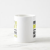 Lustiger Becher 30-Tage-Diät Kaffeetasse (Mittel)