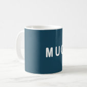 Lustiger Becher Becher Kaffeetasse (Vorderseite Links)
