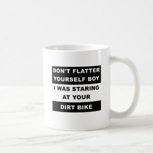 Lustiger Becher für Dirtbike-Fans Kaffeetasse