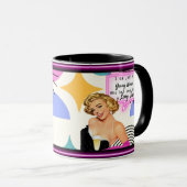 Lustiger Becher Kaffee Beste Freundin Geschenk "Ju Tasse (VorderseiteRechts)