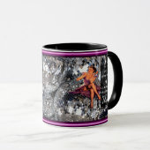 Lustiger Becher Kaffee Beste Freundin Geschenk "Üb Tasse (VorderseiteRechts)
