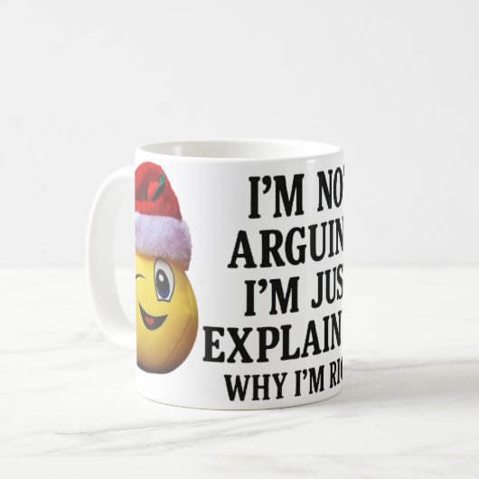 Lustiger Becher Kaffeetasse (Vorderseite Links)