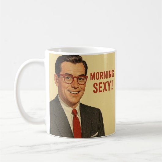 Lustiger Becher Kaffeetasse (Links)