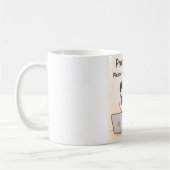 Lustiger Becher Kaffeetasse (Links)