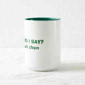 Lustiger Becher Tasse (Zentrum)