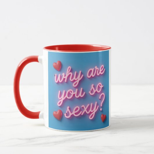 Lustiger Becher Tasse (Links)