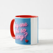 Lustiger Becher Tasse (Vorderseite Links)