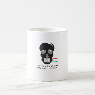 Lustiger Becher über das Jenseits, humorvolle Tass Kaffeetasse