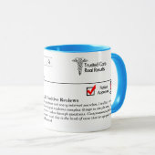 Lustiger benutzerdefinierter bester Neurologe Tasse (VorderseiteRechts)