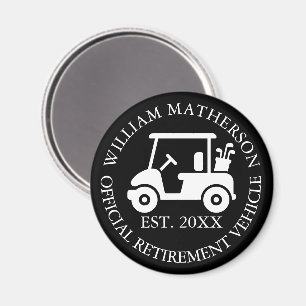 Lustiger benutzerdefinierter Rentenwagen Buggy Magnet