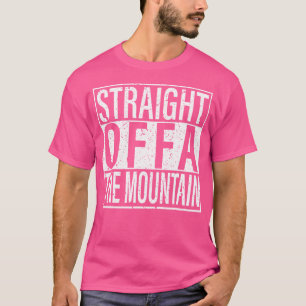 Lustiger Bergsteiger direkt vom Berg T-Shirt