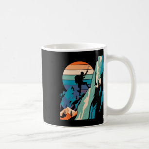 Lustiger Bergsteiger Rock Climbing Bouldering Ich Kaffeetasse