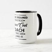 Lustiger Beruf/Beruf Super Coach Tasse (VorderseiteRechts)