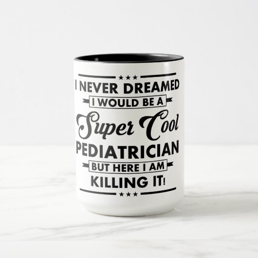 Lustiger Beruf/Beruf Super Cooler Arzt Tasse (Zentrum)