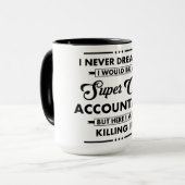 Lustiger Beruf/Beruf Super Cooler Buchhalter Tasse (Vorderseite Links)
