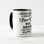 Lustiger Beruf/Beruf Super Cooler Busfahrer Tasse (Vorderseite Links)