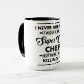 Lustiger Beruf/Beruf Super Cooler Koch Tasse (Vorderseite Links)