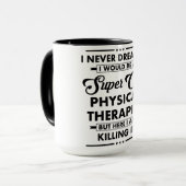 Lustiger Beruf/Beruf Super Cooler Therapeut Tasse (Vorderseite Links)